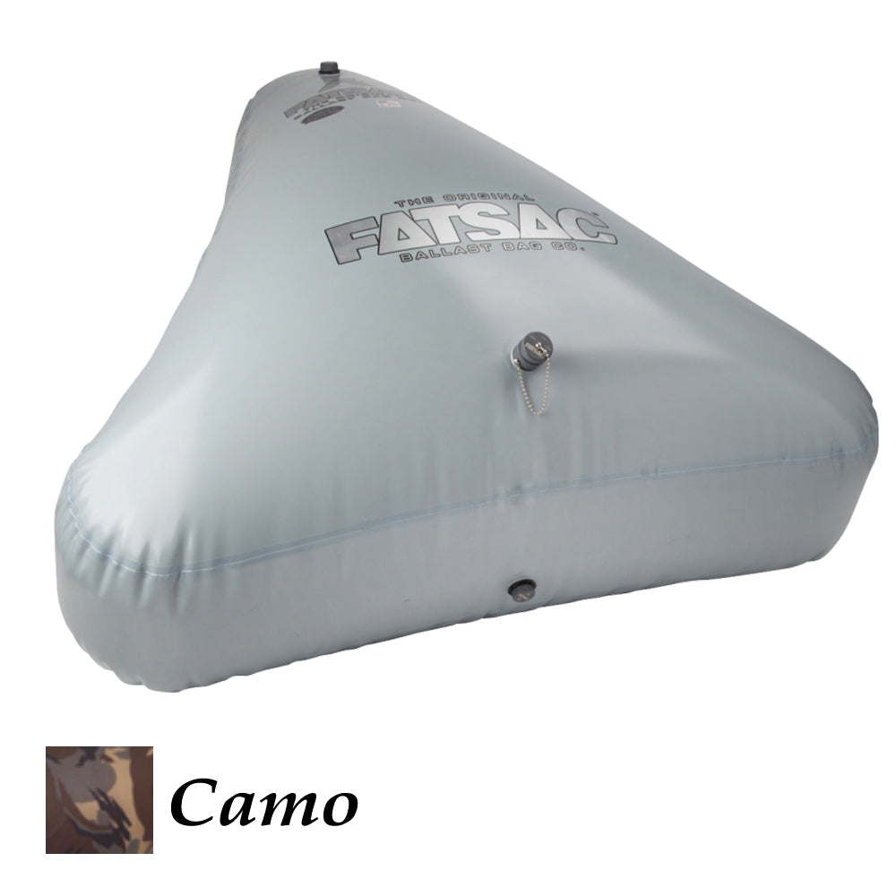 FATSAC Open Bow Triangle Fat Sac Ballast Bag - 650lbs - Camo — marine watersports