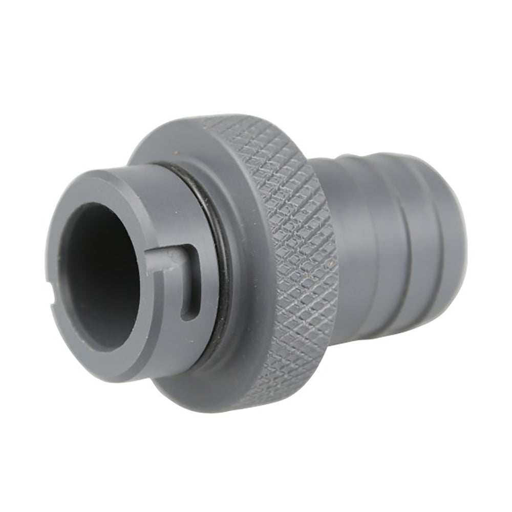 FATSAC 3/4" Male Quick Connect 1-1/8" Barbed Tsunami Pump Threads w/O-Rings — marine watersports