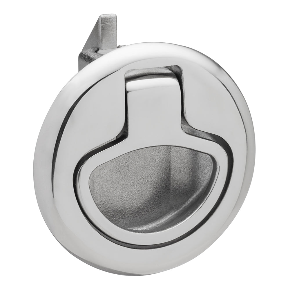 Whitecap Slam Latch Stainless Steel Non-Locking Ring Pull — marine latches