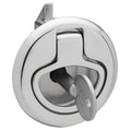 Whitecap Slam Latch Stainless Steel Locking Ring Pull — marine latches