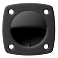 Whitecap Nylon Flush Pull - Small - Black — marine latches