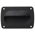 Whitecap Nylon Flush Pull - Large - Black — marine latches