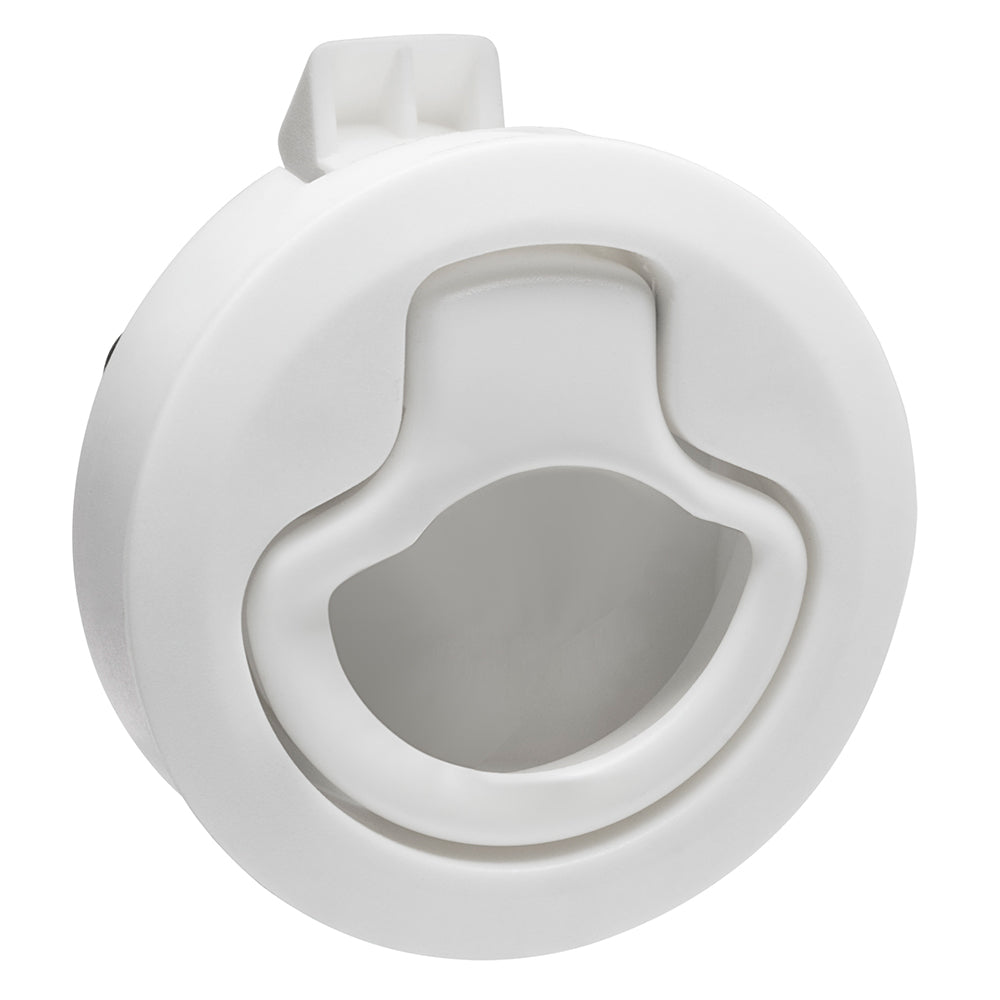 Whitecap Mini Ring Pull Nylon Non-Locking White — marine latches
