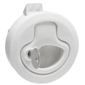 Whitecap Mini Ring Pull Nylon Locking White — marine latches