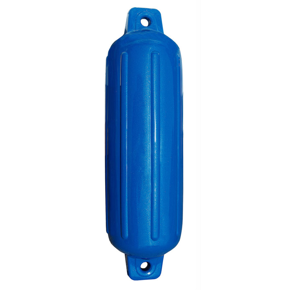 Taylor Made Storm Gard™ 8.5" x 27" Inflatable Vinyl Fender - Mid Atlantic Blue — marine fenders