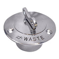 Whitecap Pipe Deck Fill 1-1/2" Waste — marine deck fills