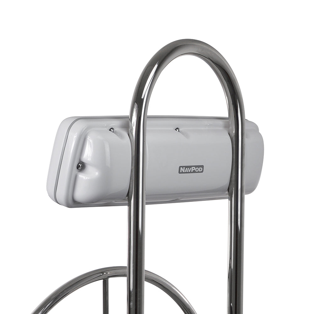 NavPod InstrumentPod Pre-Cut f/4 Instruments (Simrad IS42 / B&G Triton²/AP44 Square Hole) for 12” Wide Guard — marine display mounts
