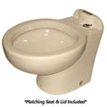 Raritan Marine Elegance - Household Style - Almond - Tall Angle Back - Freshwater Solenoid - Smart Toilet Control - 12V — marine marine sanitation