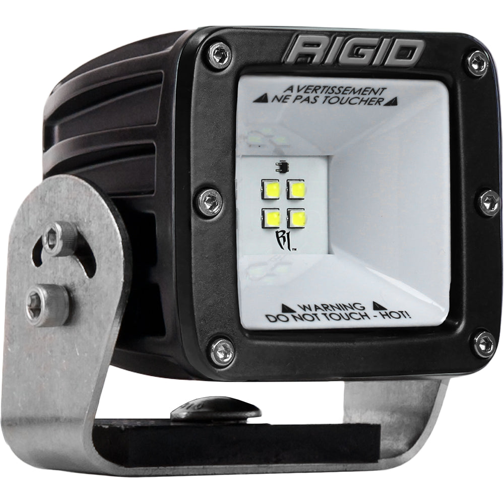 RIGID Industries 2x2 115° - DC Scene Light - Black — marine flood/spreader lights