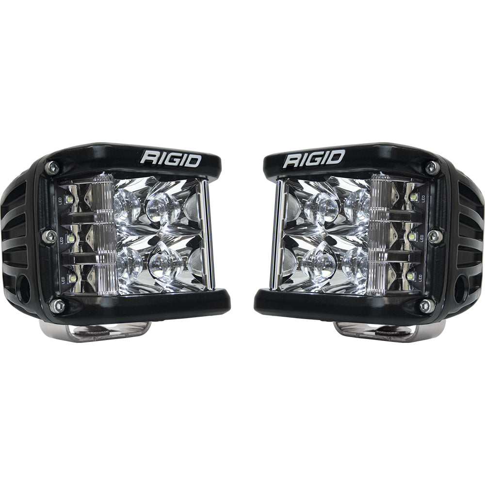 RIGID Industries D-SS Series PRO Spot Surface Mount - Pair - Black — marine flood/spreader lights