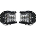 RIGID Industries D-SS Series PRO Driving Surface Mount - Pair - Black — marine flood/spreader lights