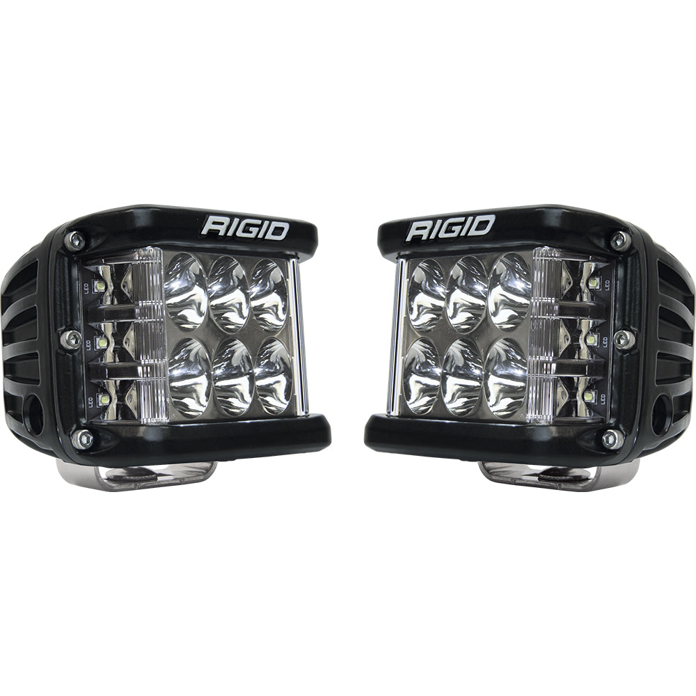 RIGID Industries D-SS Series PRO Driving Surface Mount - Pair - Black — marine flood/spreader lights