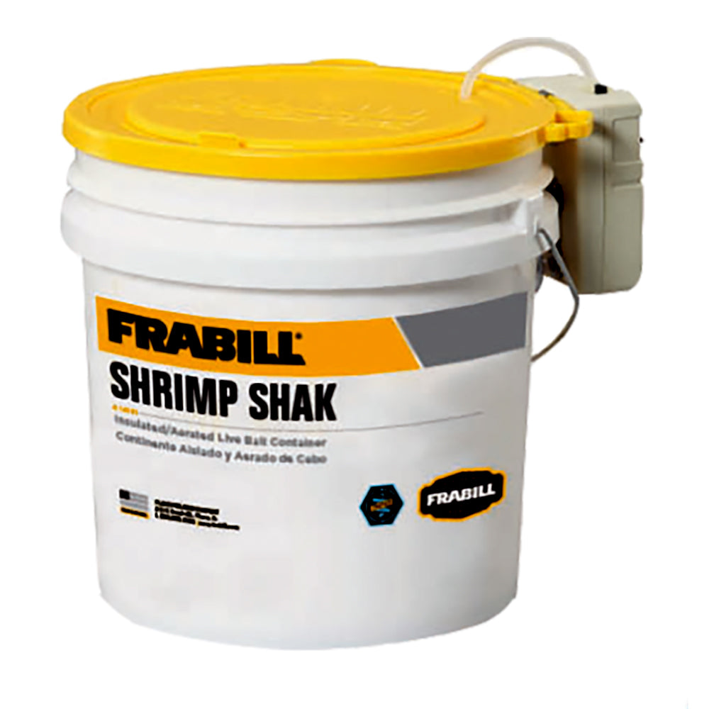 Frabill Shrimp Shak Bait Holder - 4.25 Gallons w/Aerator — marine livewell pumps