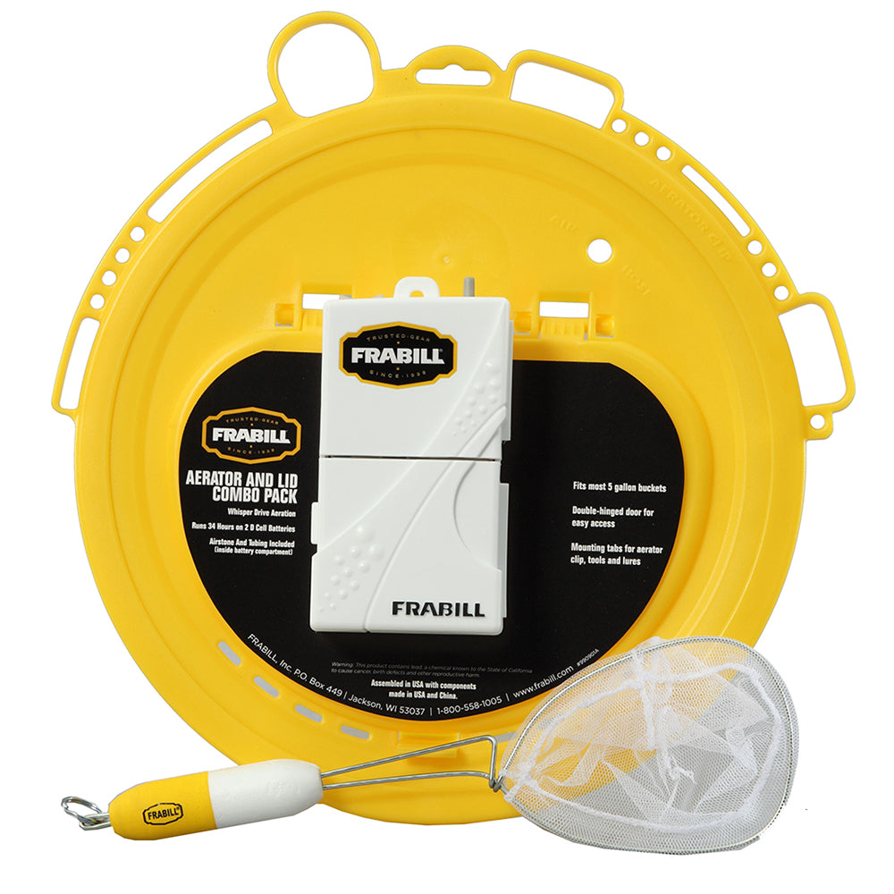 Frabill Aeration & Lid Combo Pack — marine livewell pumps