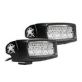 RIGID Industries SR-Q PRO Back Up Light Kit - Surface Mount Diffused - Pair - Black — marine flood/spreader lights