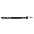 C. Sherman Johnson Jaw/Jaw Tubular Turnbuckle T-Style 3/8-24 Thread — marine rigging