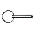 C. Sherman Johnson Quick Release Pin - 1/4" x 1" — marine shackles/rings/pins