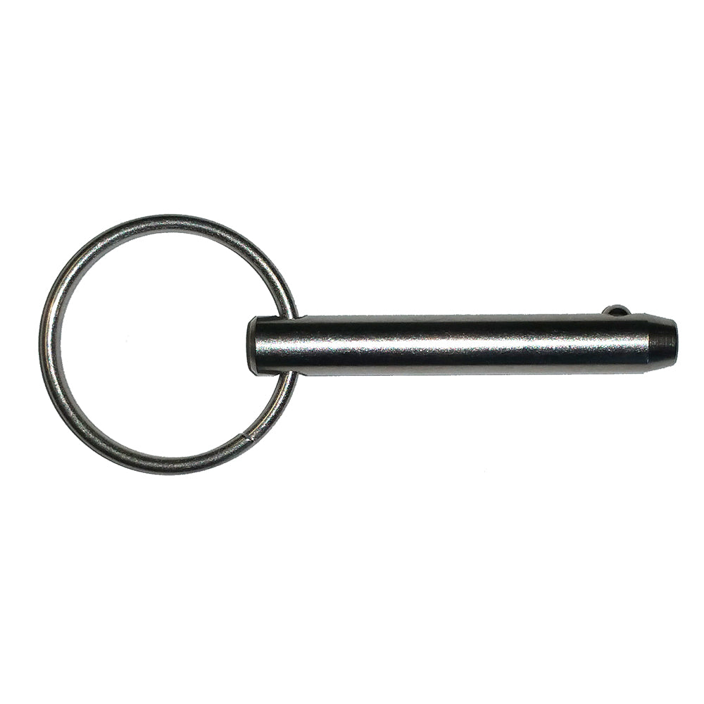 C. Sherman Johnson Quick Release Pin - 1/4" x 1" — marine shackles/rings/pins