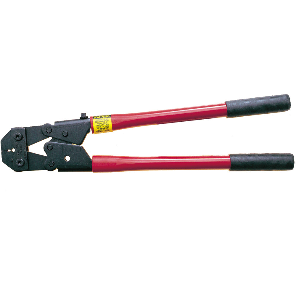 C. Sherman Johnson Lever Arm Crimper Tool — marine rigging