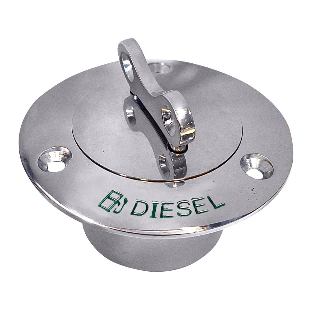Whitecap Pipe Deck Fill 1-1/2" Diesel — marine deck fills