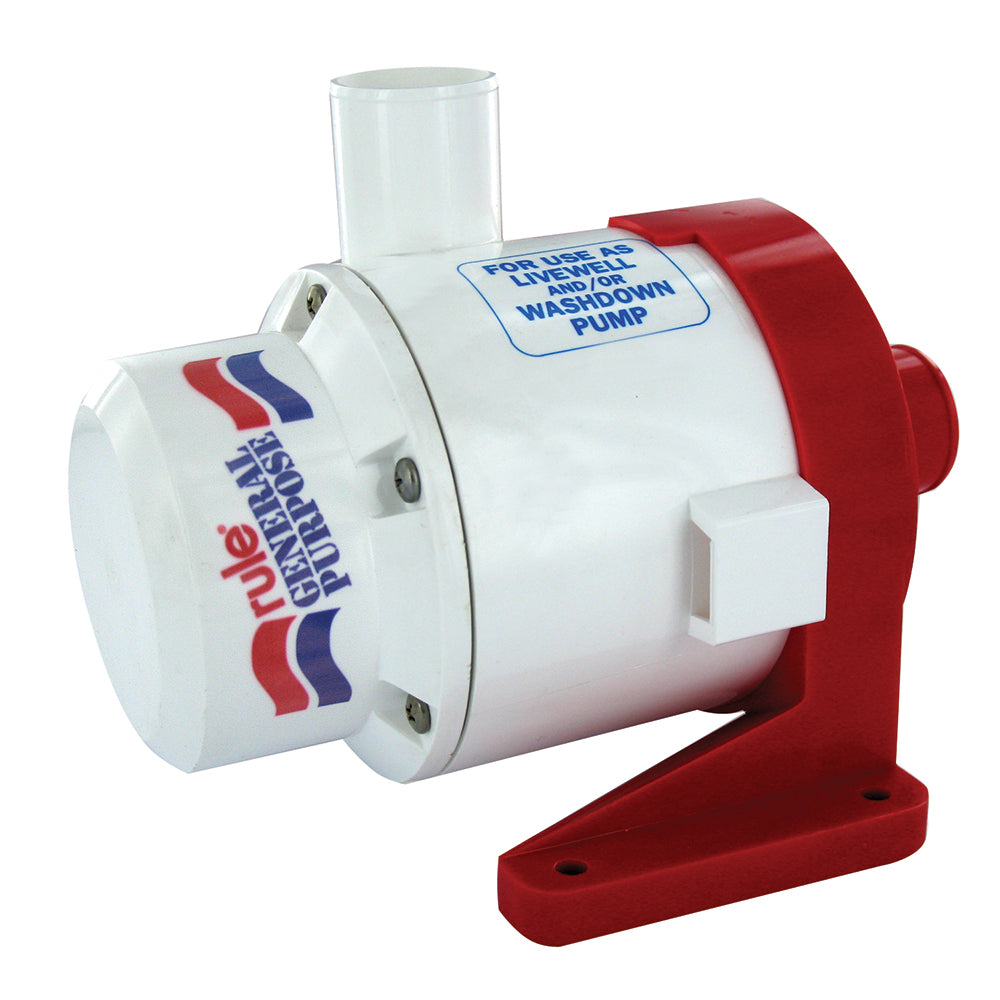Rule 3700 GPH General Purpose End Suction Centrifugal Pump - 24V — marine washdown / pressure pumps