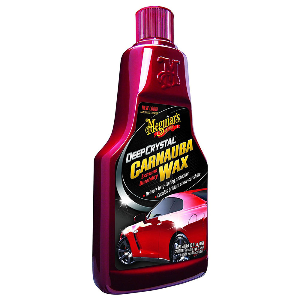 Meguiar's Deep Crystal® Carnauba Wax - 16oz — marine cleaning