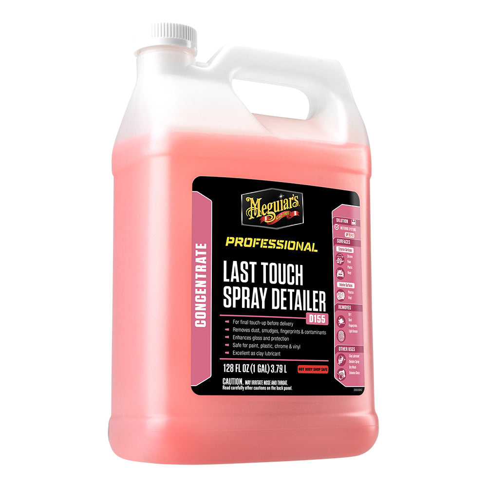 Meguiar's Detailer Last Touch Spray Detailer - 1-Gallon — marine cleaning
