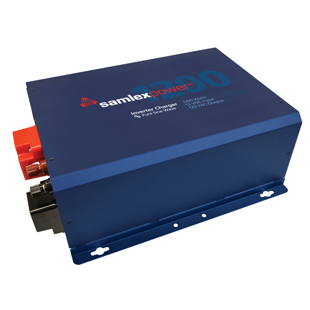 Samlex America Samlex Evolution™ F Series 1200W, 120V Pure Sine Wave Inverter/Charger w/12V Input & 40 Amp Charger — marine charger/inverter combos
