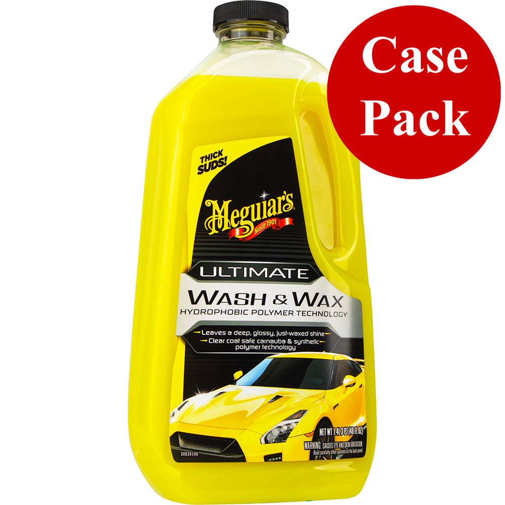 Meguiar's Ultimate Wash & Wax - 1.4 Liters *Case of 6* — marine cleaning