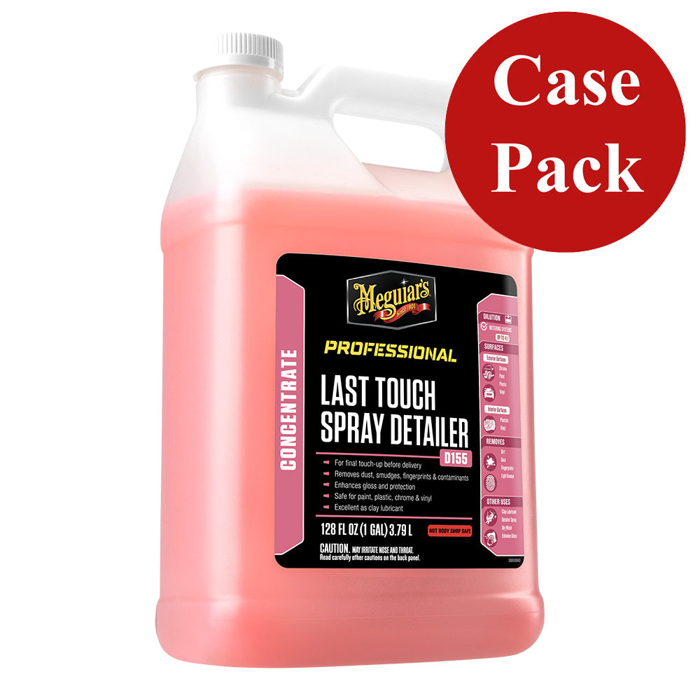 Meguiar's Detailer Last Touch Spray Detailer - 1-Gallon *Case of 4* — marine cleaning