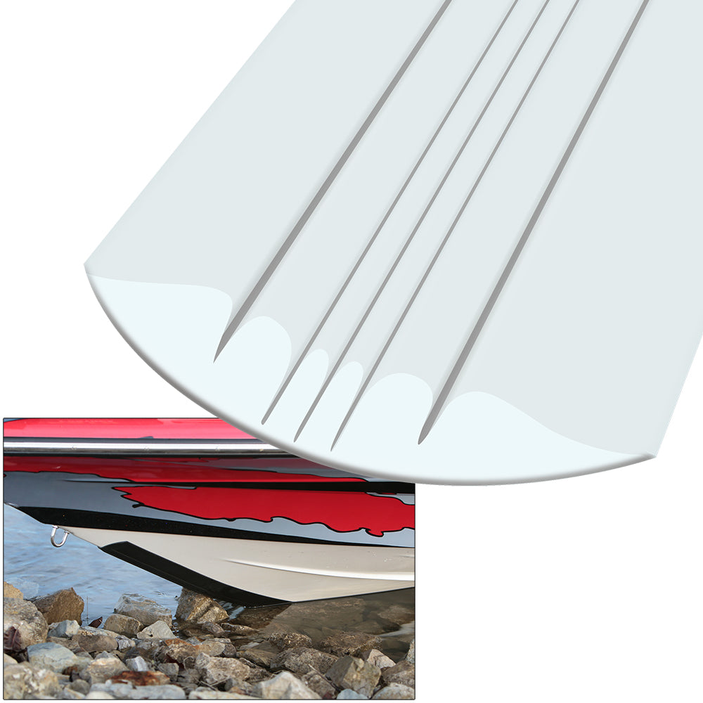 Megaware KeelGuard® - 6' - White — marine hull protection