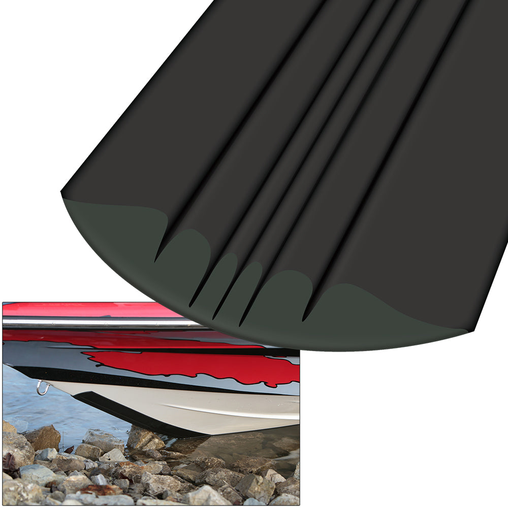 Megaware KeelGuard® - 9' - Black — marine hull protection