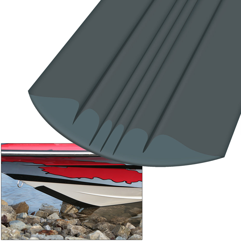 Megaware KeelGuard® - 6' - Charcoal — marine hull protection