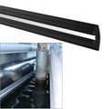 Megaware PontoonGuard® - 40' Kit - (2) 20' Guards f/Pontoon Up To 25' - Black — marine hull protection