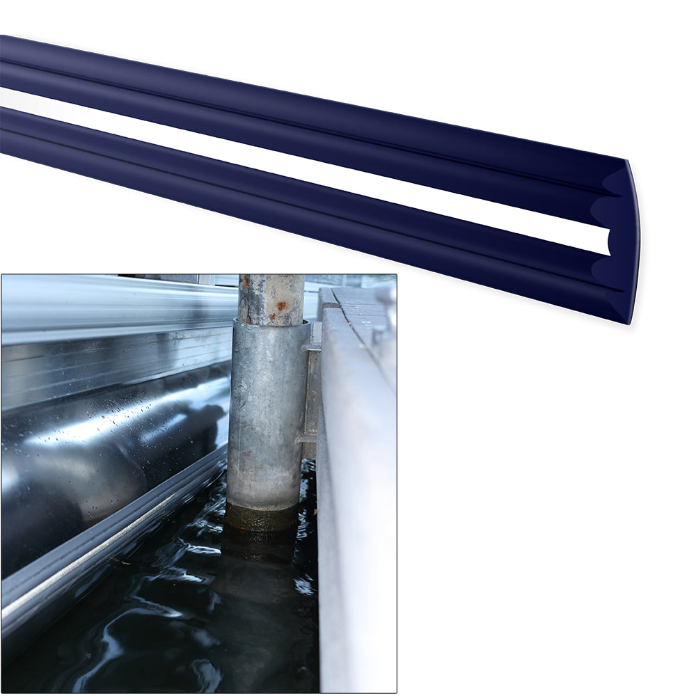 Megaware PontoonGuard® - 32' Kit - (2) 16' Guards f/Pontoon Up To 21' - Blue — marine hull protection