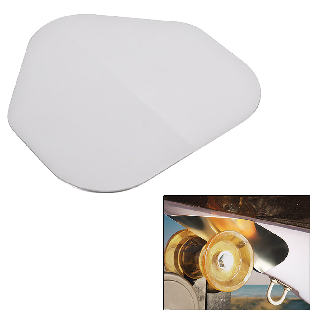 Megaware ScuffBuster™ XL - 9" x 8.75" - Solid - 22G - Stainless Steel — marine trailering