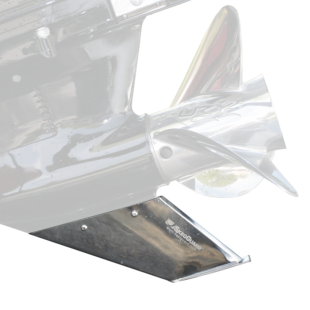 Megaware SkegGuard® 27321 Stainless Steel Replacement Skeg — marine hull protection