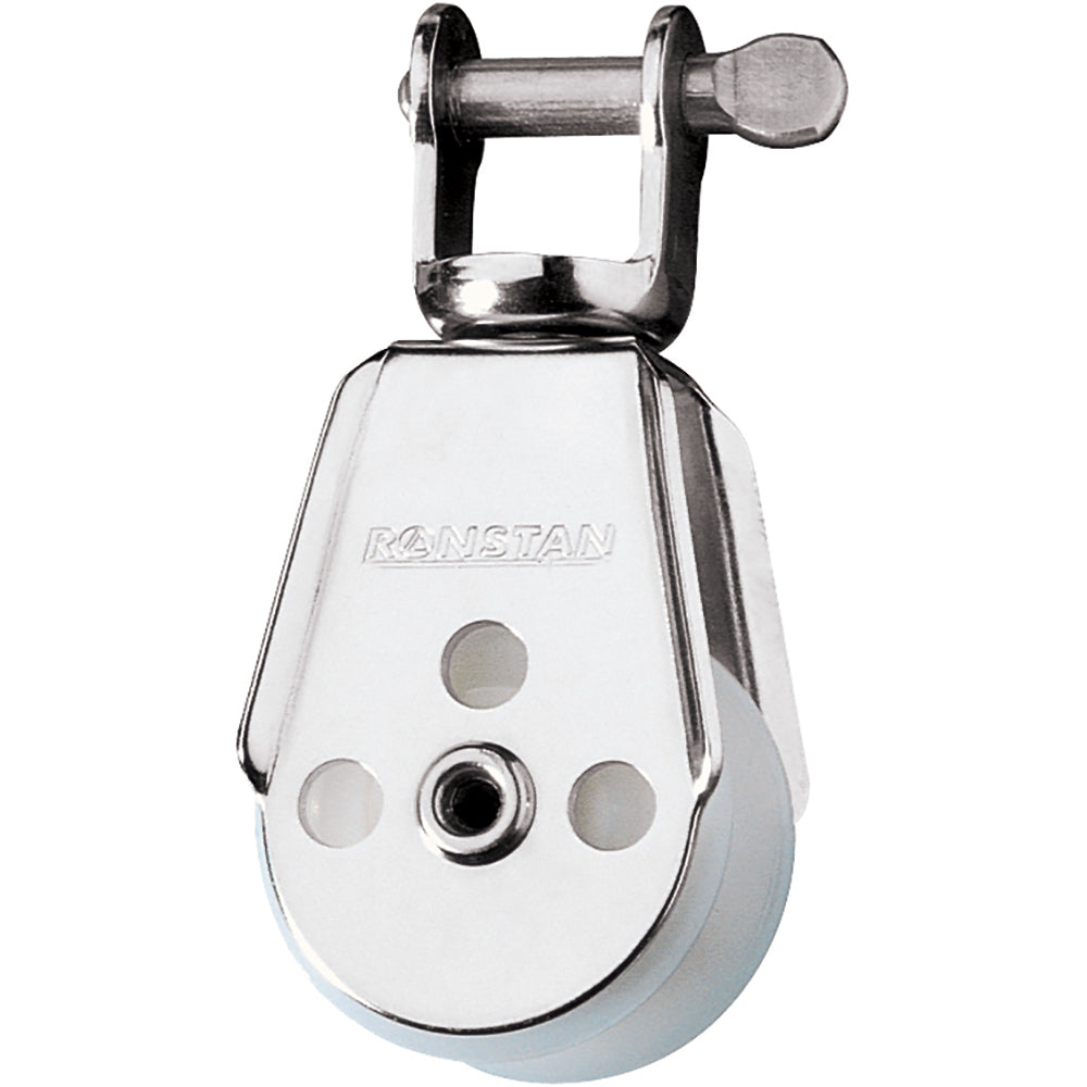 Ronstan Series 30 Utility Block - Single, Swivel Shackle Head — marine blocks