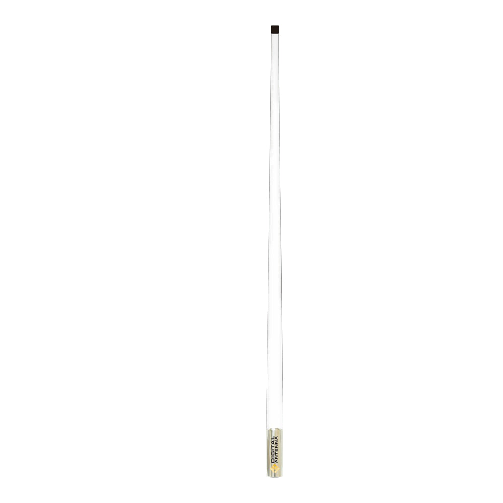 Digital Antenna 529-VW-S 8' VHF Antenna - White — marine antennas