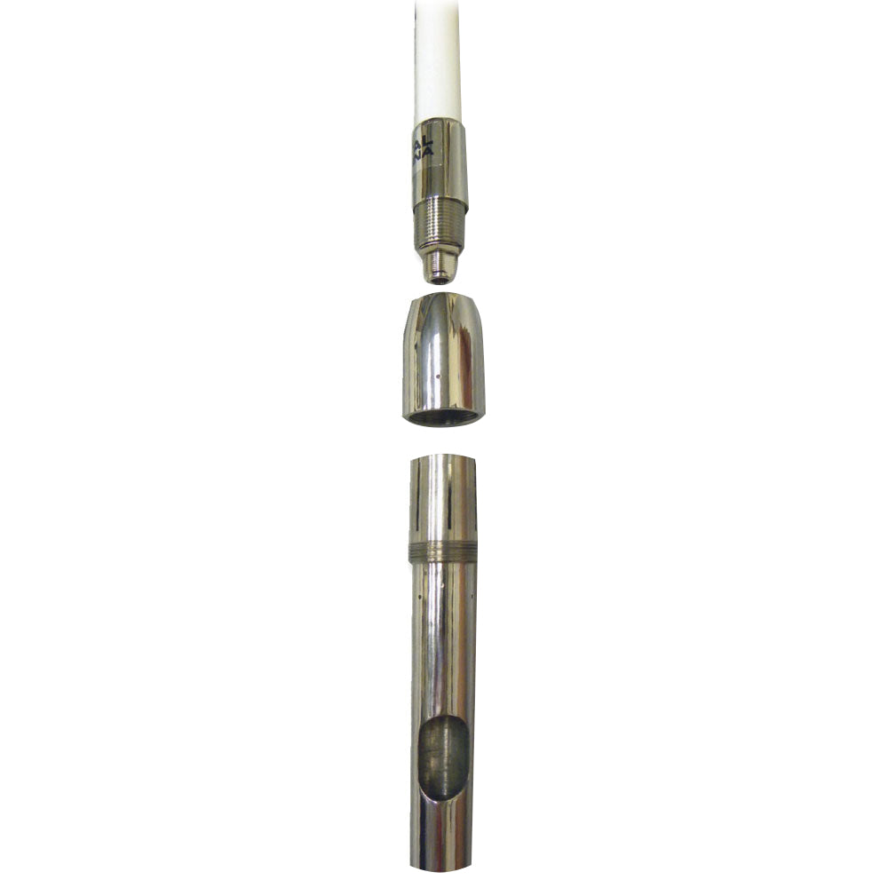 Digital Antenna 1197-CW-S 8' Dual Band Antenna - 9dB Gain - White — marine antennas