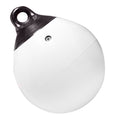 Taylor Made 18" Tuff End™ Inflatable Vinyl Buoy - White — marine buoys