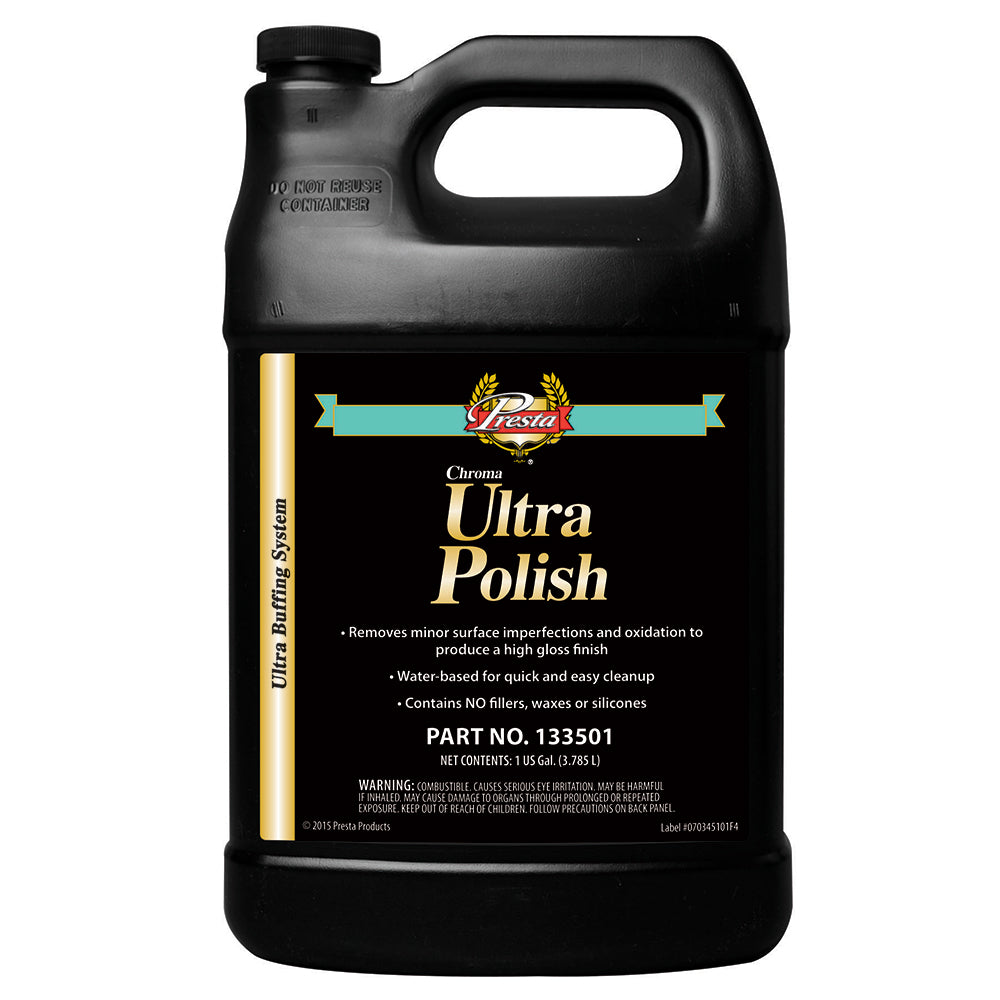 Presta Ultra Polish (Chroma 1500) - 1-Gallon — marine cleaning