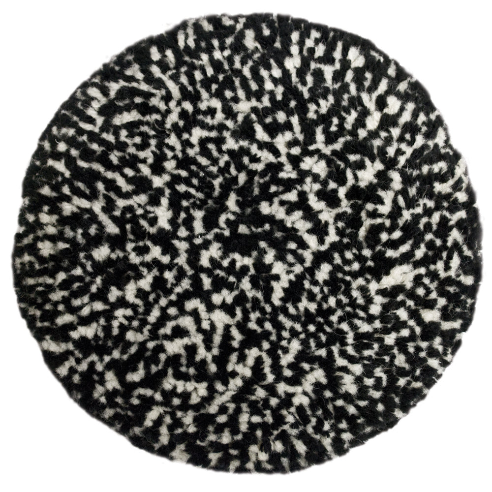 Presta Wool Compounding Pad - Black & White Heavy Cut — marine cleaning
