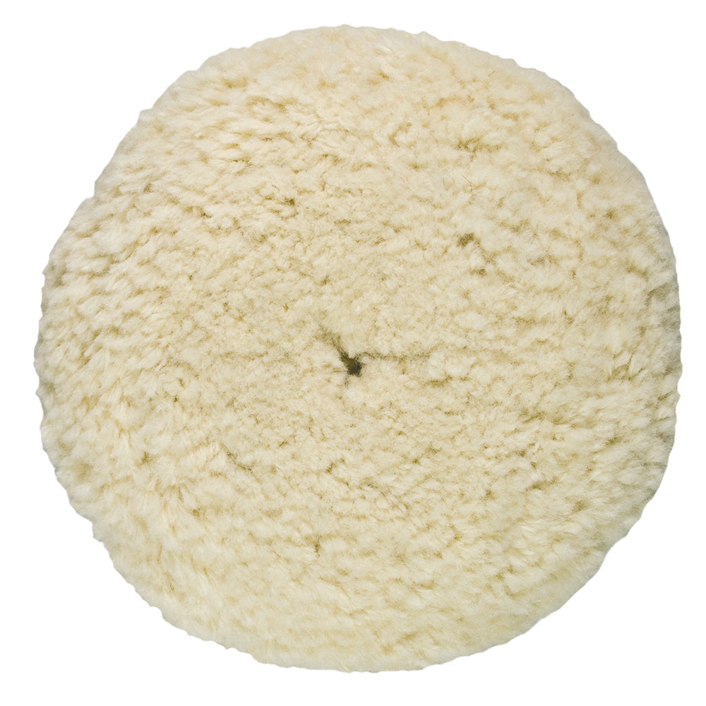 Presta Rotary Wool Buffing Pad - White Heavy Cut — marine cleaning