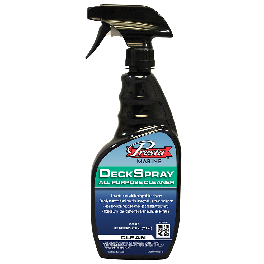 Presta DeckSpray All Purpose Cleaner - 22oz Spray — marine cleaning