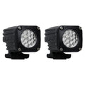 RIGID Industries Ignite Surface Mount Diffused - Pair - Black — marine flood/spreader lights