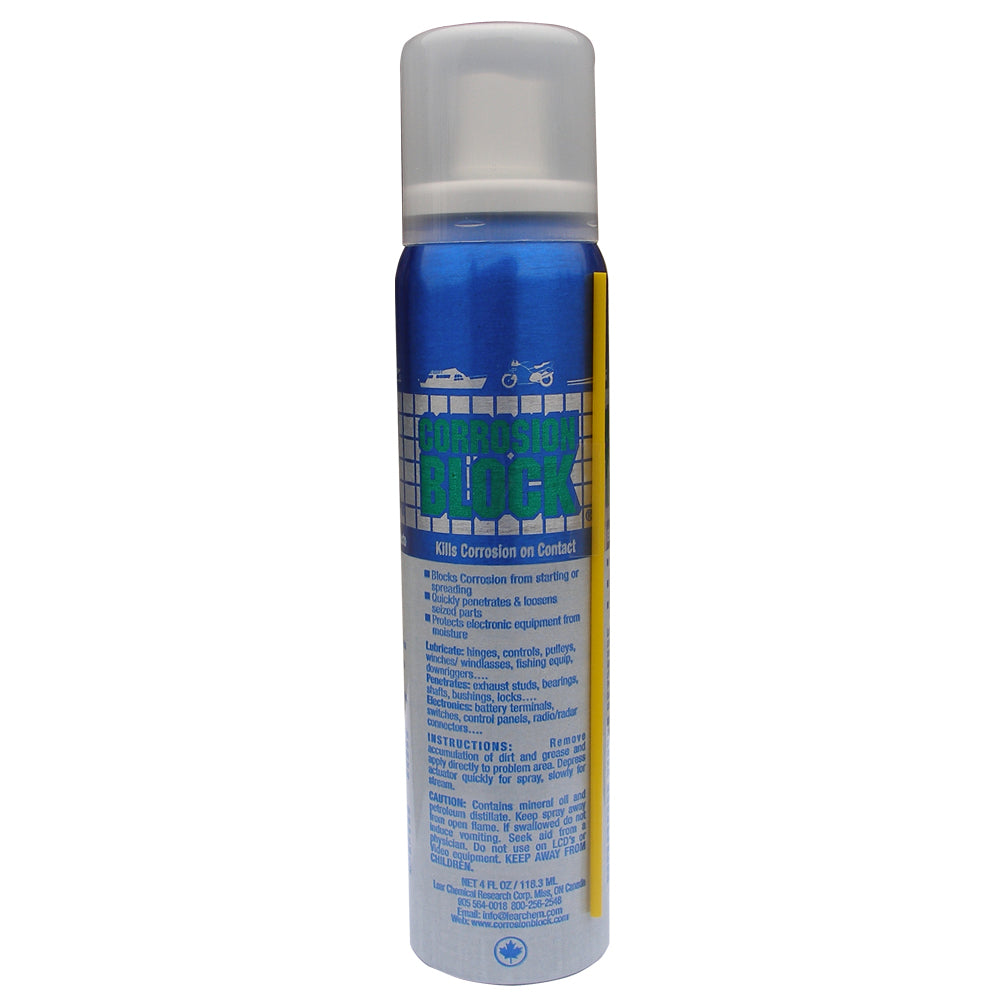 Corrosion Block Liquid Pump Spray - 4oz - Non-Hazmat, Non-Flammable & Non-Toxic — marine cleaning