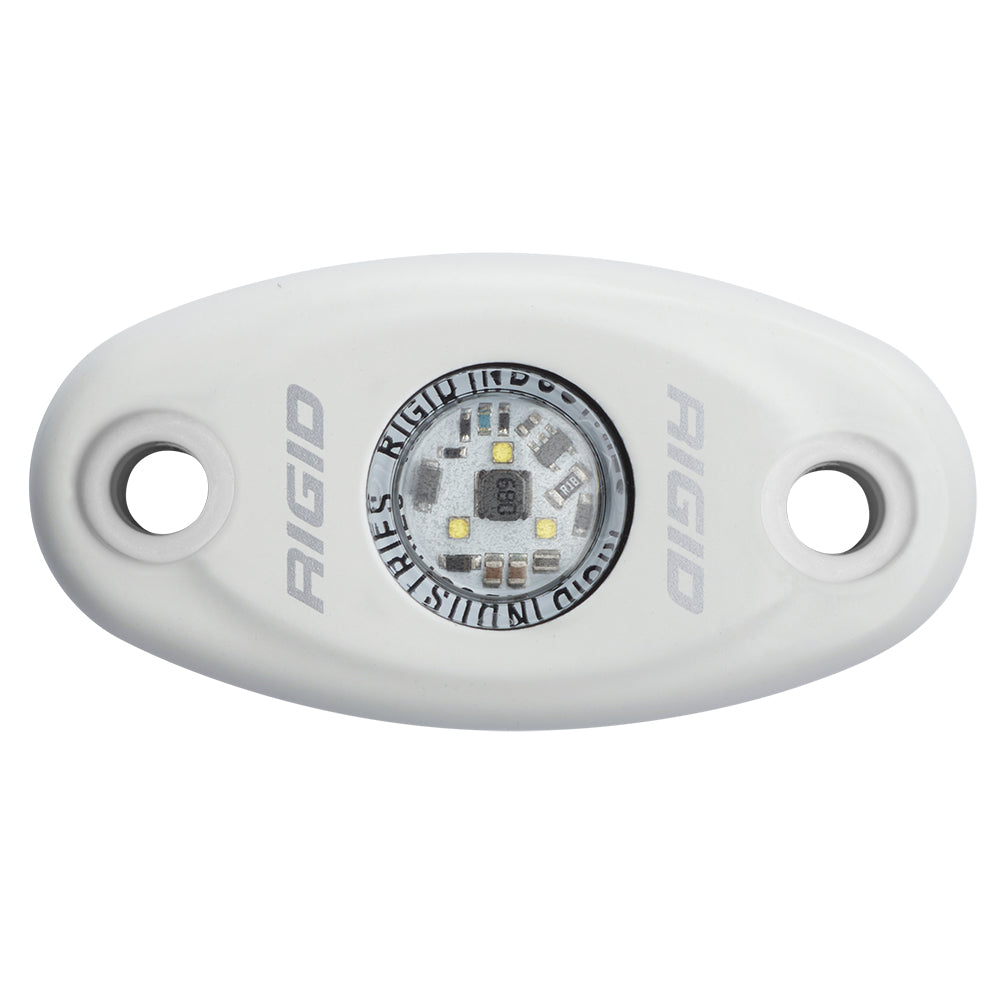 RIGID Industries A-Series White Low Power LED Light - Single - White — marine interior / courtesy light