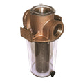 GROCO ARG-1000 Series 1" Raw Water Strainer w/Stainless Steel Basket — marine strainers & baskets