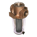 GROCO ARG-1500 Series 1-1/2" Raw Water Strainer w/Monel Basket — marine strainers & baskets